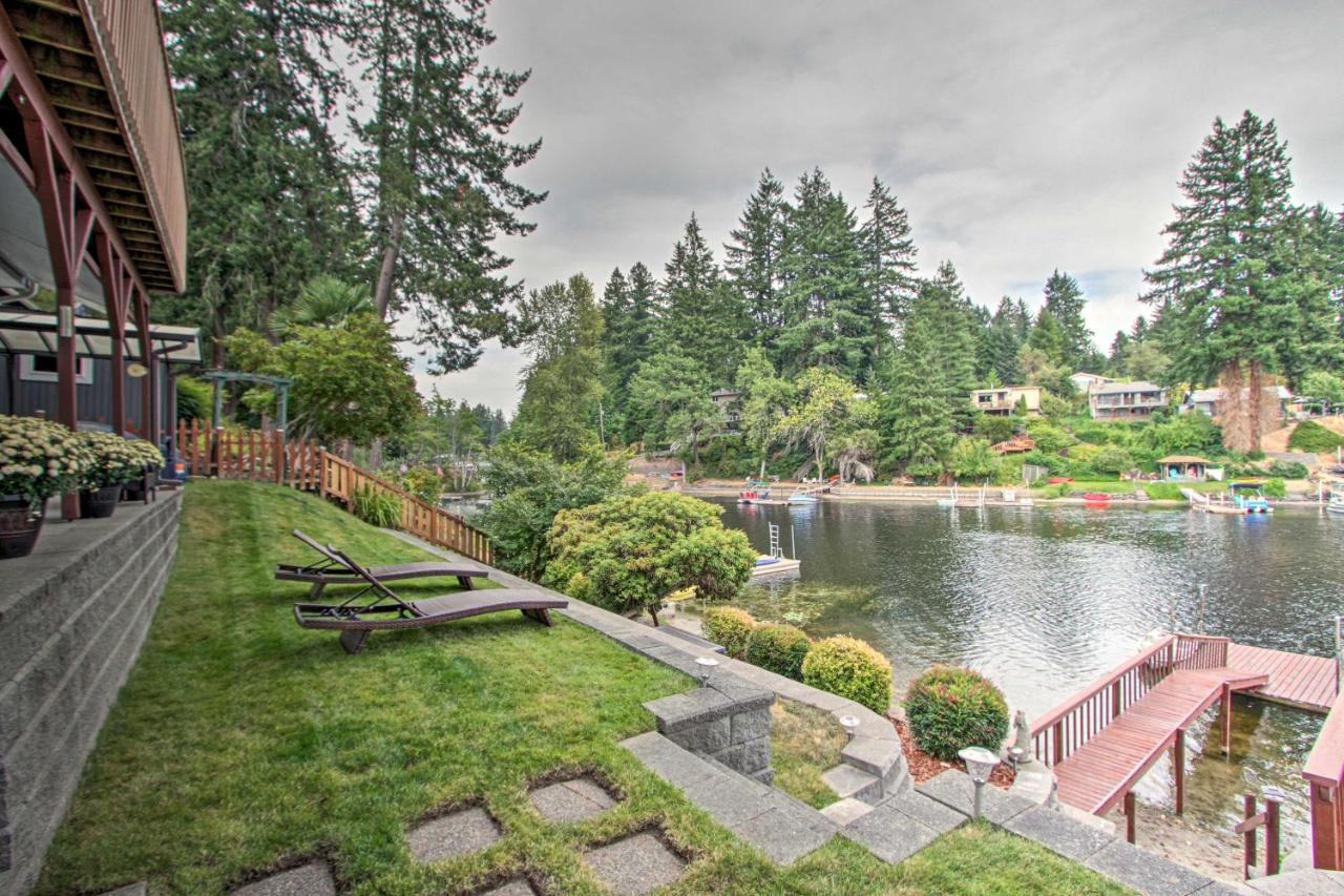 The Peacock House - Waterfront Home With Hot Tub! Олимпия Экстерьер фото