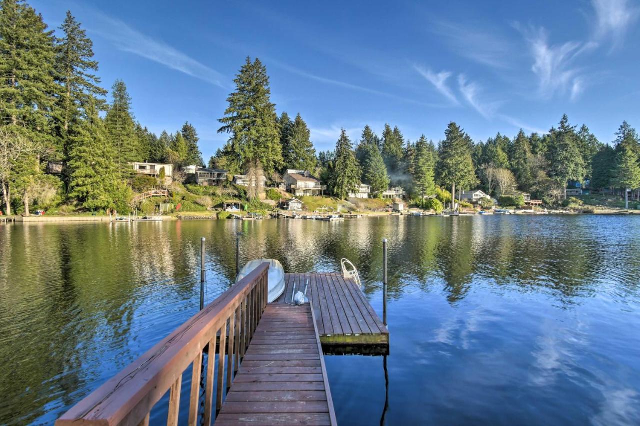 The Peacock House - Waterfront Home With Hot Tub! Олимпия Экстерьер фото