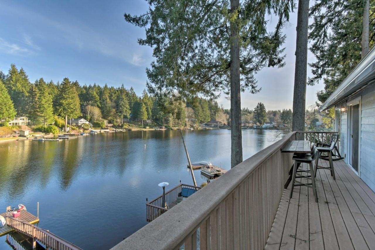 The Peacock House - Waterfront Home With Hot Tub! Олимпия Экстерьер фото