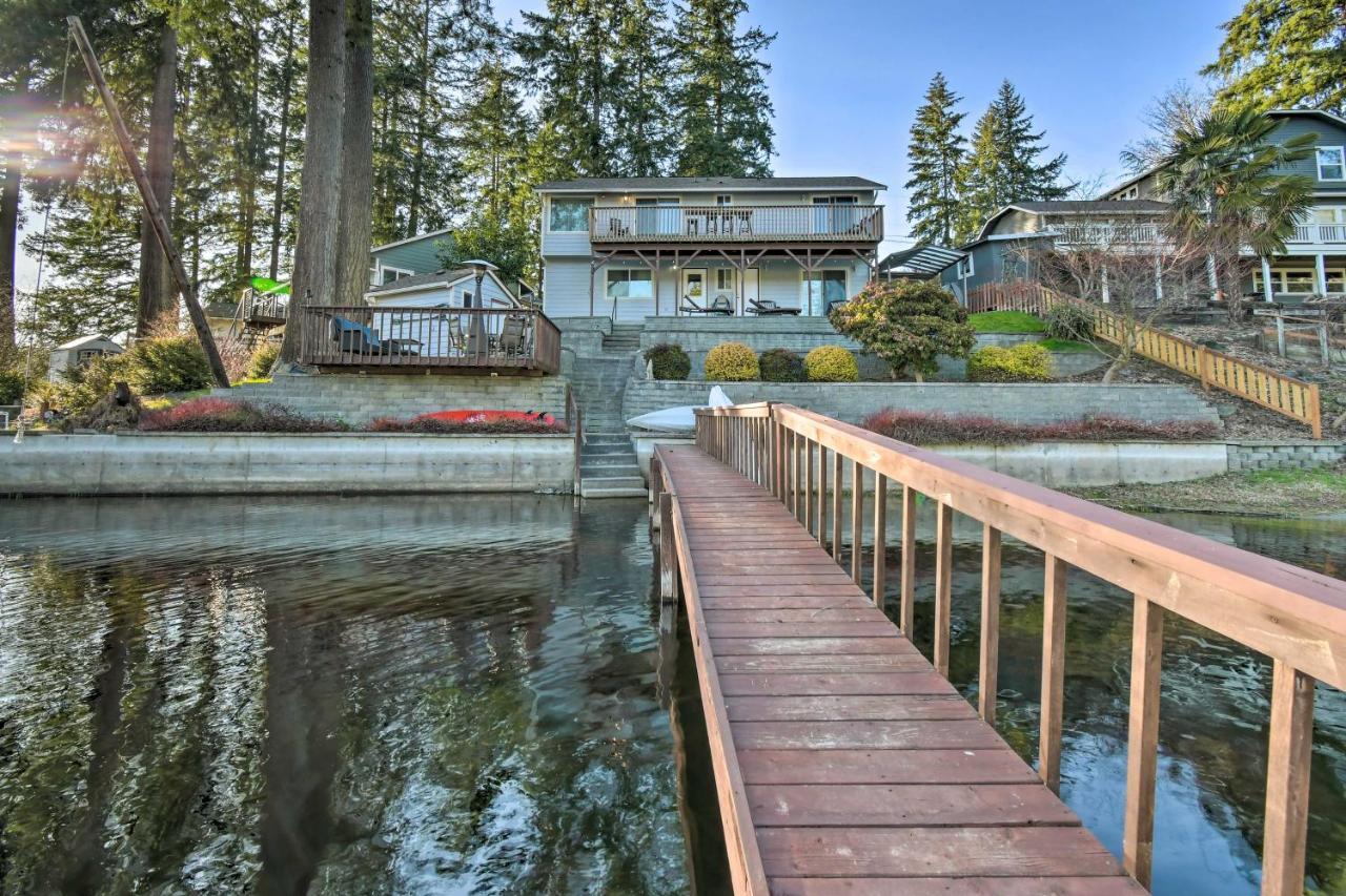 The Peacock House - Waterfront Home With Hot Tub! Олимпия Экстерьер фото