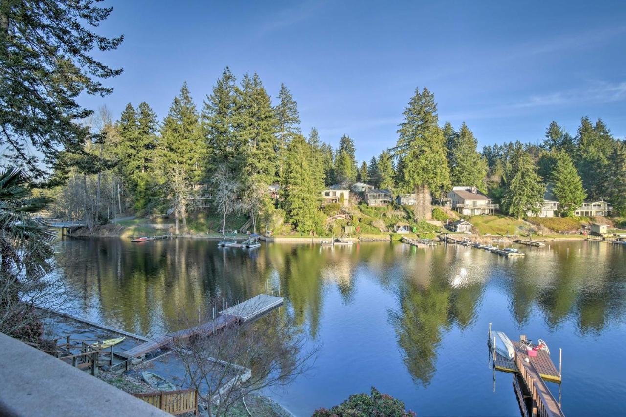 The Peacock House - Waterfront Home With Hot Tub! Олимпия Экстерьер фото