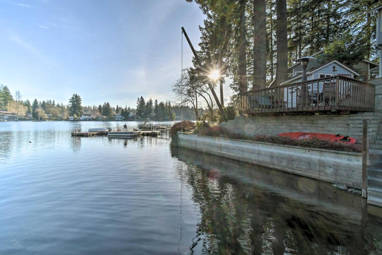 The Peacock House - Waterfront Home With Hot Tub! Олимпия Экстерьер фото