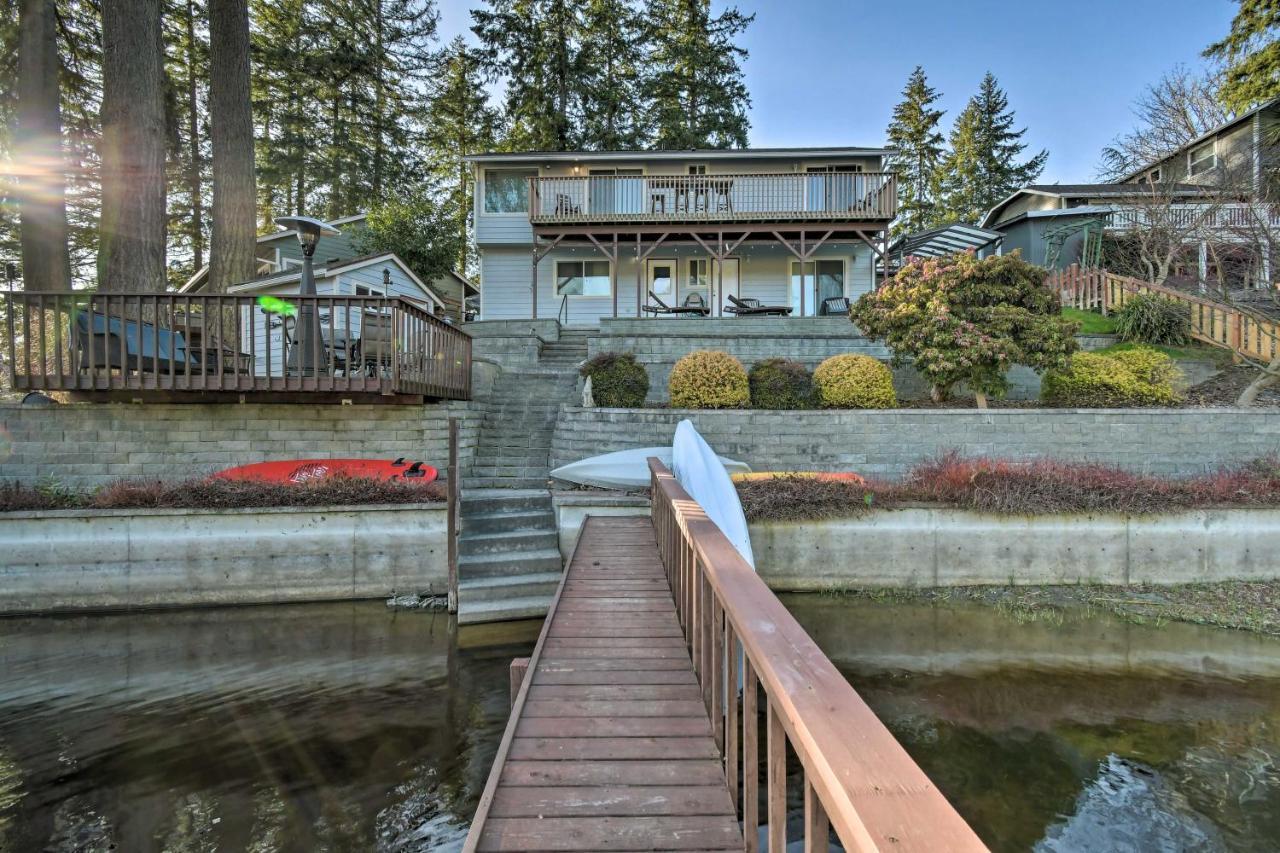 The Peacock House - Waterfront Home With Hot Tub! Олимпия Экстерьер фото